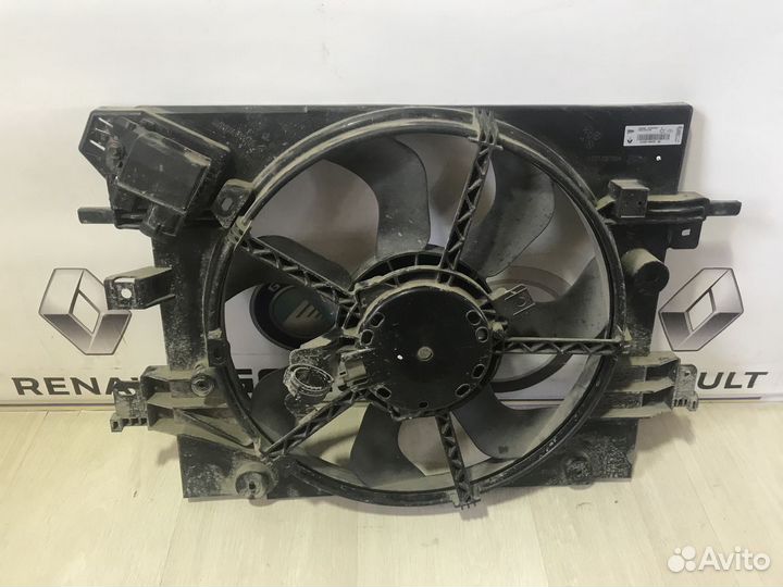 Вентилятор радиатора охлаждения двигателя диффузор