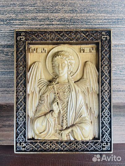 Икона из дуба