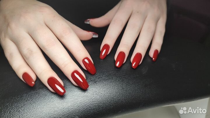 Маникюр с покрытием гель лак