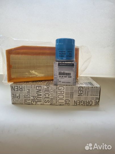 Фильтр масляный на Renault Logan Drive 1.6 MT