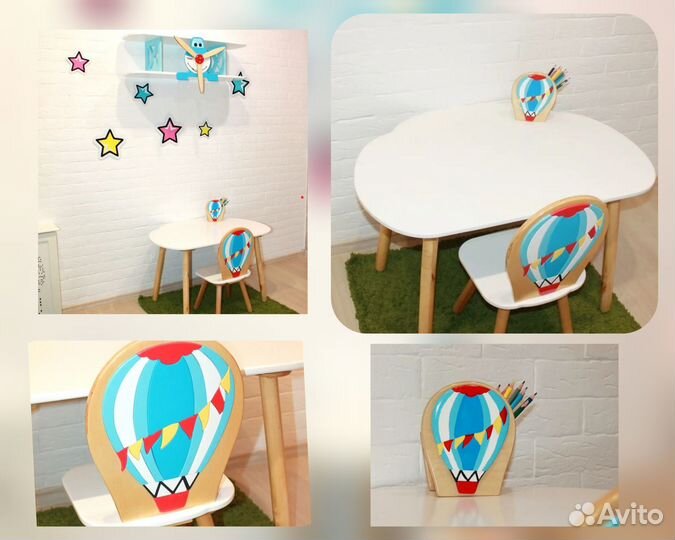 Детский стол и стул