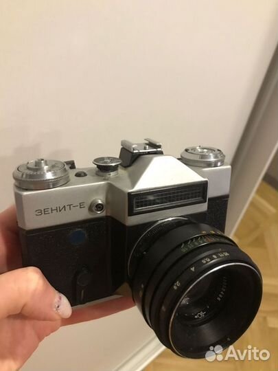 Фотоаппарат Зенит-Е, объектив Helios-44