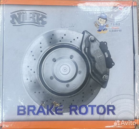 Тормозные диски,перед NiBK RN1410V Honda-Pilot II