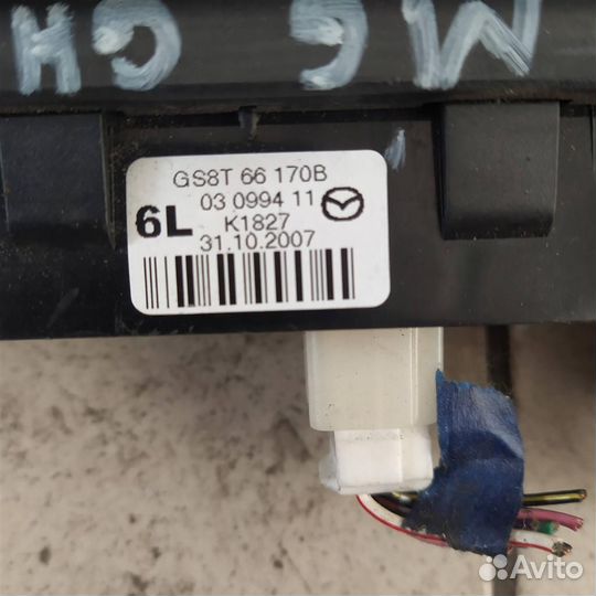 Кнопка корректора фар mazda 6 08-12 GH