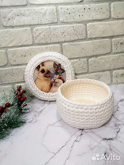 Корзинка ручной работы