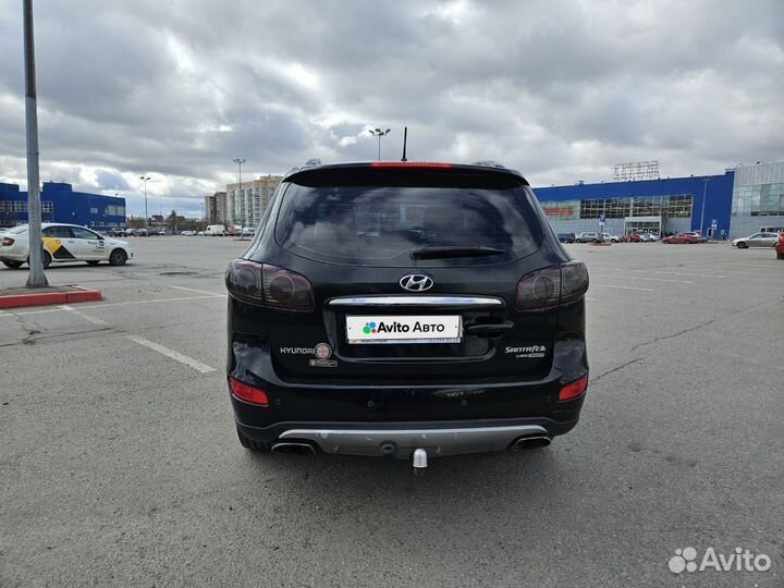 Hyundai Santa Fe 2.2 AT, 2012, 207 000 км