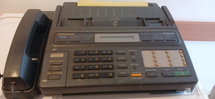 Телефон факс panasonic