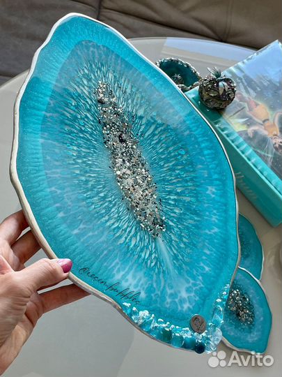 Подарочный набор из эпоксидной смолы