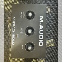 M-Audio M-Track Solo — звуковая карта