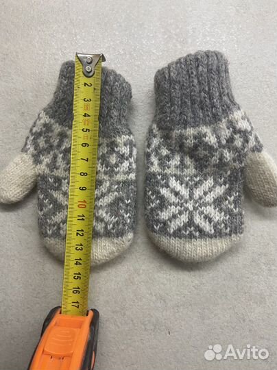 Варежки зимние детские