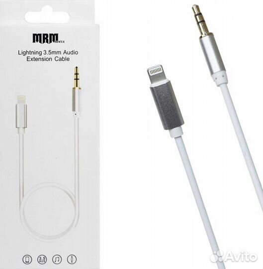 Переходник аудио 3,5 - type-C/Lightning