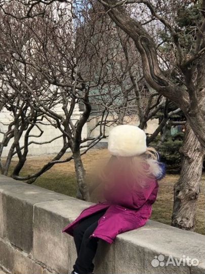 Зимняя шапка стиль СССР бобер мохнатка