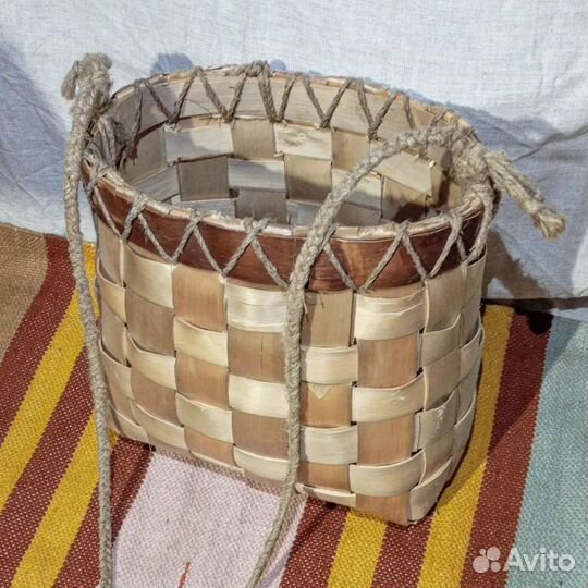 Корзины из сосновой лучины