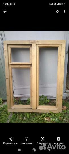 Оконный блок, рама на веранду