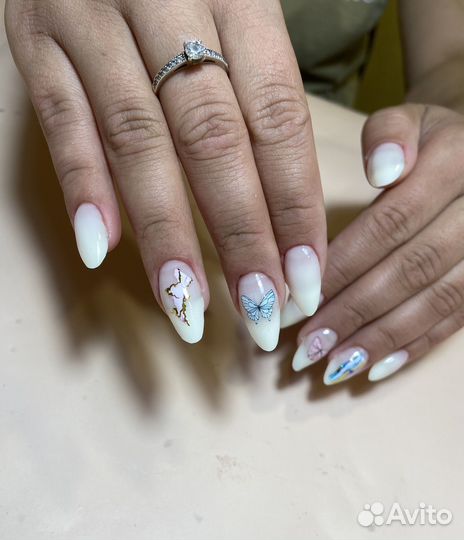 Маникюр, Наращивание