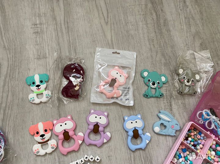 Силиконовая фурнитура для создания грызунков