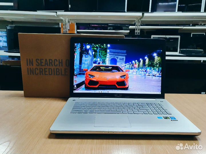 Asus/i7 4700/16GB/GTX850/SSD+HDD/17.3 IPS FHD