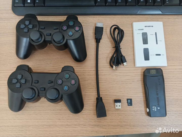 Игравая приставка 64гб game stick lite 4K 10000игр