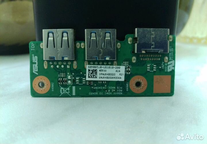 USB-мост + hdmi на asus N56