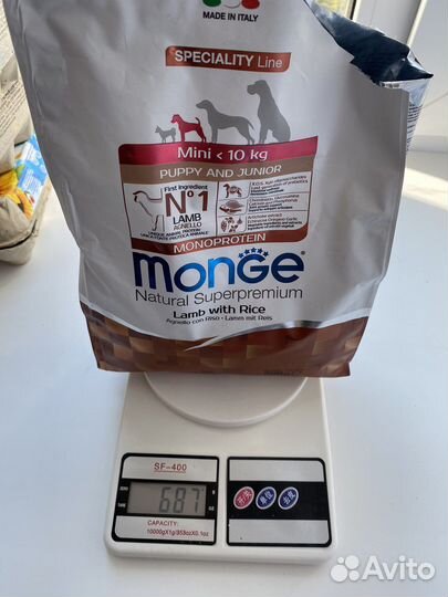 Корм для собак 1st choice nutrition и monge