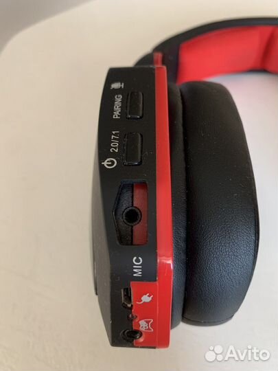 Беспроводные игровые наушники с микрофоном