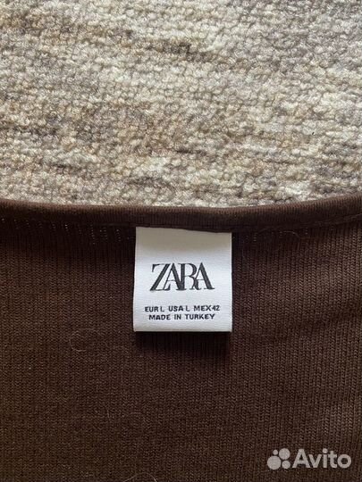 Жилетка вязаная zara