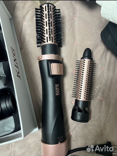 Фен для волос стайлер фен шотка с врашением