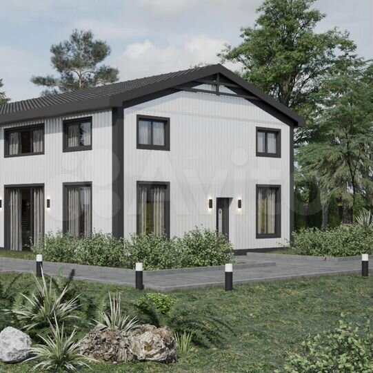 Дом 120 м² на участке 6 сот.