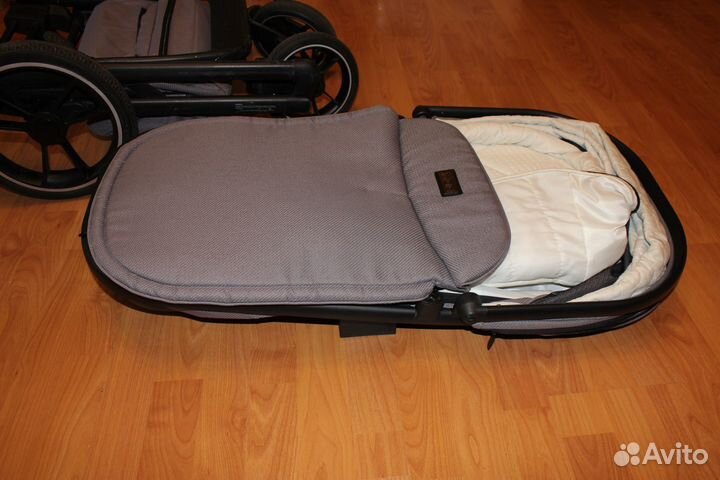 Коляска 2в1 Moon Style 2020, 2 в 1, цвет Stone