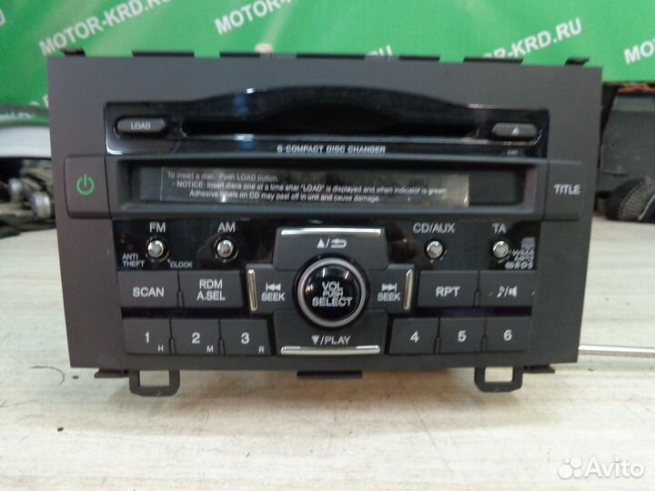 Honda CR-V 2011- Штатная магнитола