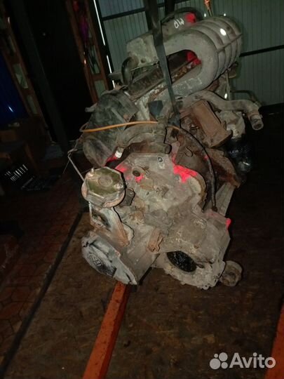 Двигатель volkswagen t4 2.4 aja аав