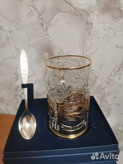 Подарочный набор с позолотой