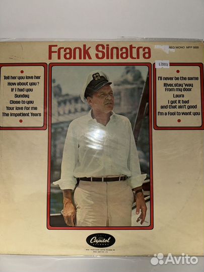 Виниловые пластинки Frank Sinatra LP