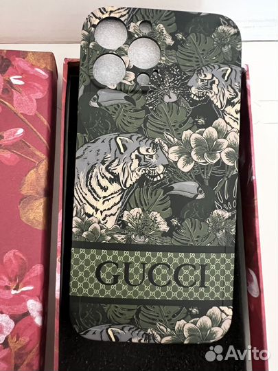 Gucci чехол для телефона iPhone 13 pro max