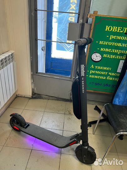 Электросамокат ninebot kickscooter es2