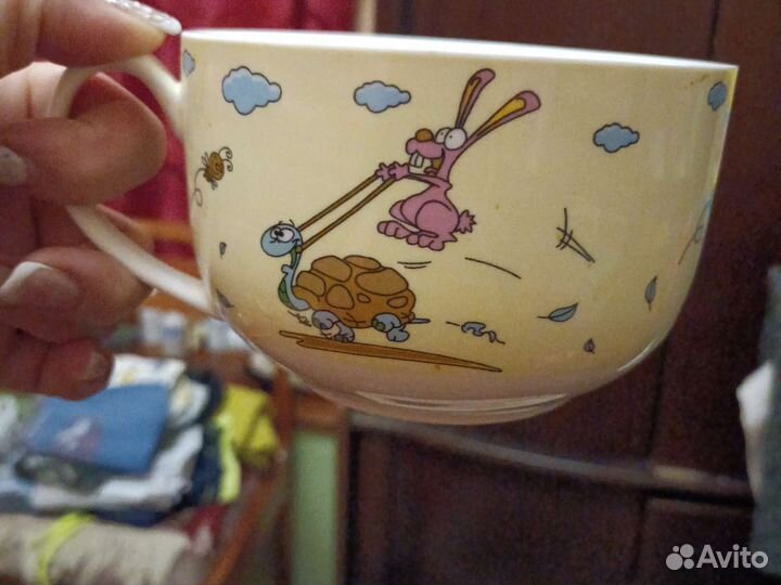 Суповая Чашка с ручкой