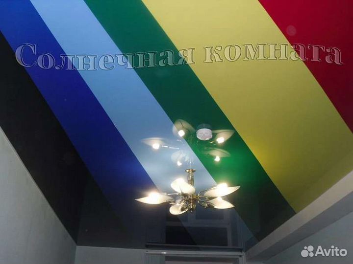 Натяжные потолки Бор Электрика под ключ