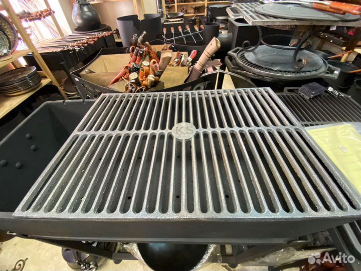 Чугунная гриль-решетка