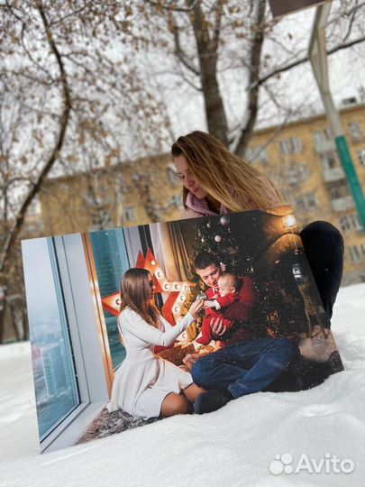 Портерт по фото, печать на холсте