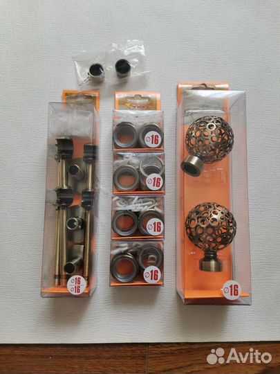 Карниз металлический, двухрядный 