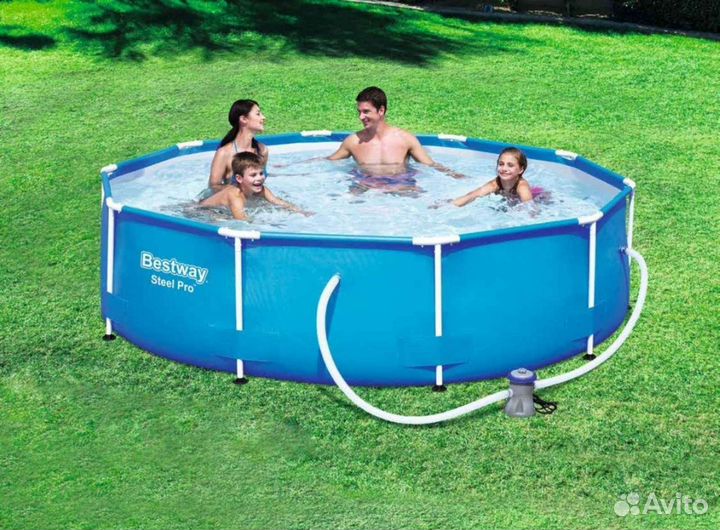 Каркасный бассейн 305*100 с фильтром