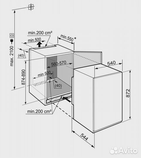 Встраиваемый морозильник Liebherr IGS 1624