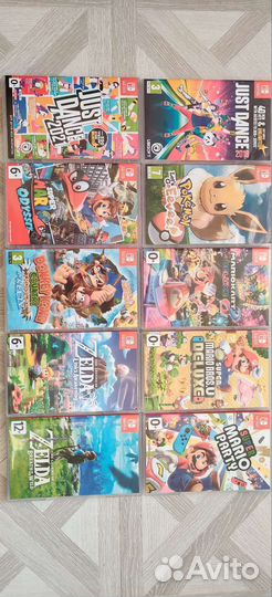 Игры для Nintendo Switch Zelda, Mario, Skyrim