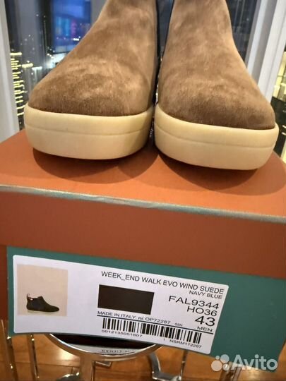 Loro Piana ботинки с мехом новые