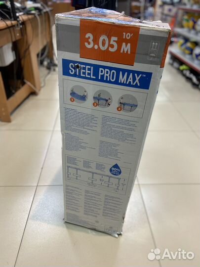 Каркасный бассейн Bestway Steel Pro Max (305x76см)