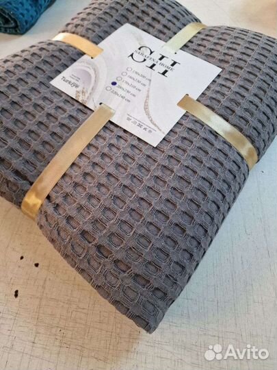 Плед, пике, покрывало хлопковые 200*240 Турция