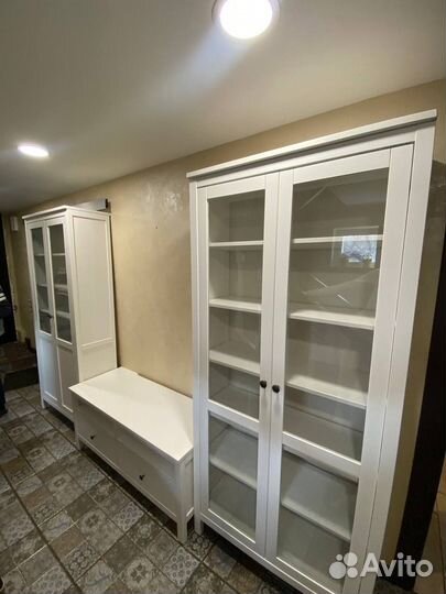 Стенка IKEA hemnes хемнес(витрины/тумба/полка)