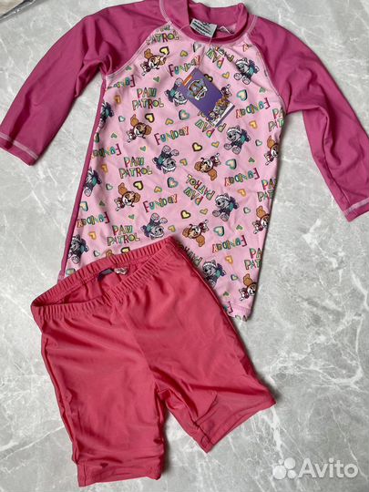 Купальный костюм для девочки 110 116