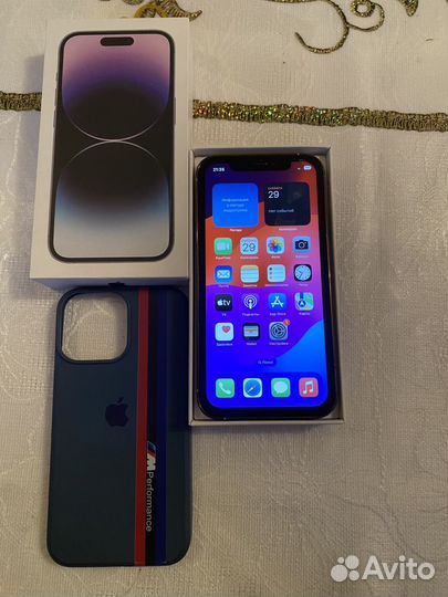 iPhone XR в корпусе 14 pro 128GB 100% акб