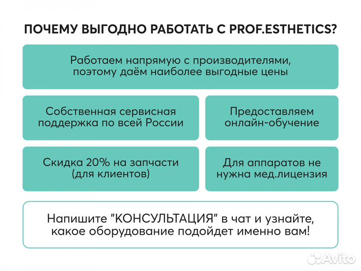 Косметологический аппарат в рассрочку